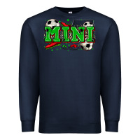 Navy mini soccer Premium Sweatshirt - Zillion Design Studio