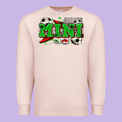 Mini Soccer Premium Sweatshirt Designed By Zillion Design Studio