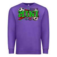 Purple mini soccer Premium Sweatshirt - Zillion Design Studio