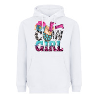 White cow girl Heavyweight Hoodie - texasbilliewilder