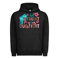 Pigment Black her fighting is our fight Urban Hoodie - AdoDesignShop