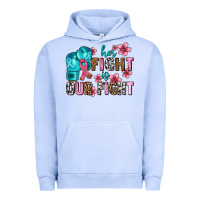 Pigment Grape Ice her fighting is our fight Urban Hoodie - AdoDesignShop