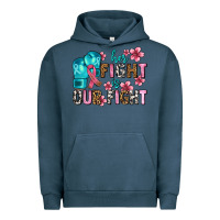 Pigment Midnight Navy her fighting is our fight Urban Hoodie - AdoDesignShop