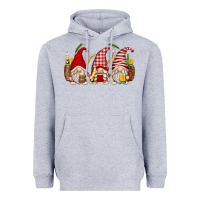 Heather Grey beer gnomes Heavyweight Hoodie - Zillion Design Studio