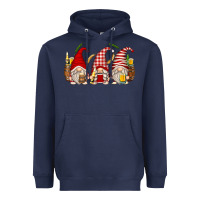 Navy beer gnomes Heavyweight Hoodie - Zillion Design Studio
