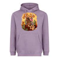 Lavender cowgirl actin up Heavyweight Hoodie - texasbilliewilder