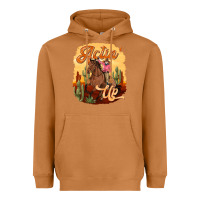 Meerkat cowgirl actin up Heavyweight Hoodie - texasbilliewilder