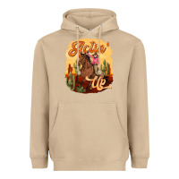 Mushroom cowgirl actin up Heavyweight Hoodie - texasbilliewilder