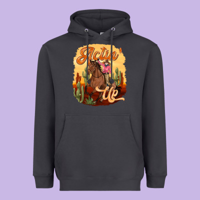 Heavyweight Hoodie cowgirl actin up