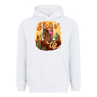 White cowgirl actin up Heavyweight Hoodie - texasbilliewilder