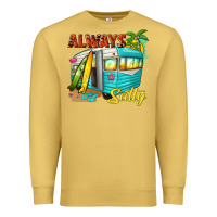 Antique Gold always salty with caravan Premium Sweatshirt - texasbilliewilder