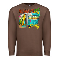 Chestnut always salty with caravan Premium Sweatshirt - texasbilliewilder