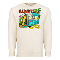 Sandshell always salty with caravan Premium Sweatshirt - texasbilliewilder