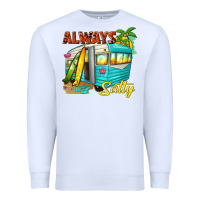 White always salty with caravan Premium Sweatshirt - texasbilliewilder
