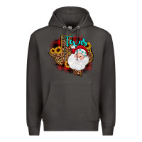 Smoke santa texas map Premium Hoodie - JahusDesignShop