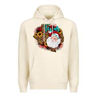Tofu santa texas map Premium Hoodie - JahusDesignShop