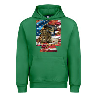 Emerald usa flag and leopard with boots 12 oz regular can cooler Urban Hoodie - Artiststas