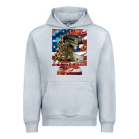Heather Grey usa flag and leopard with boots 12 oz regular can cooler Urban Hoodie - Artiststas