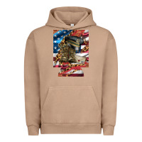 Pigment Burro usa flag and leopard with boots 12 oz regular can cooler Urban Hoodie - Artiststas
