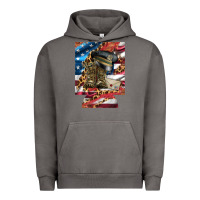 Pigment Tornado usa flag and leopard with boots 12 oz regular can cooler Urban Hoodie - Artiststas