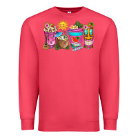 Cardinal aloha coffe cups Premium Sweatshirt - texasbilliewilder