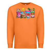 Carrot aloha coffe cups Premium Sweatshirt - texasbilliewilder