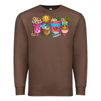Chestnut aloha coffe cups Premium Sweatshirt - texasbilliewilder