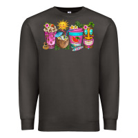 Smoke aloha coffe cups Premium Sweatshirt - texasbilliewilder