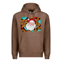 Chestnut santa background Premium Hoodie - JahusDesignShop