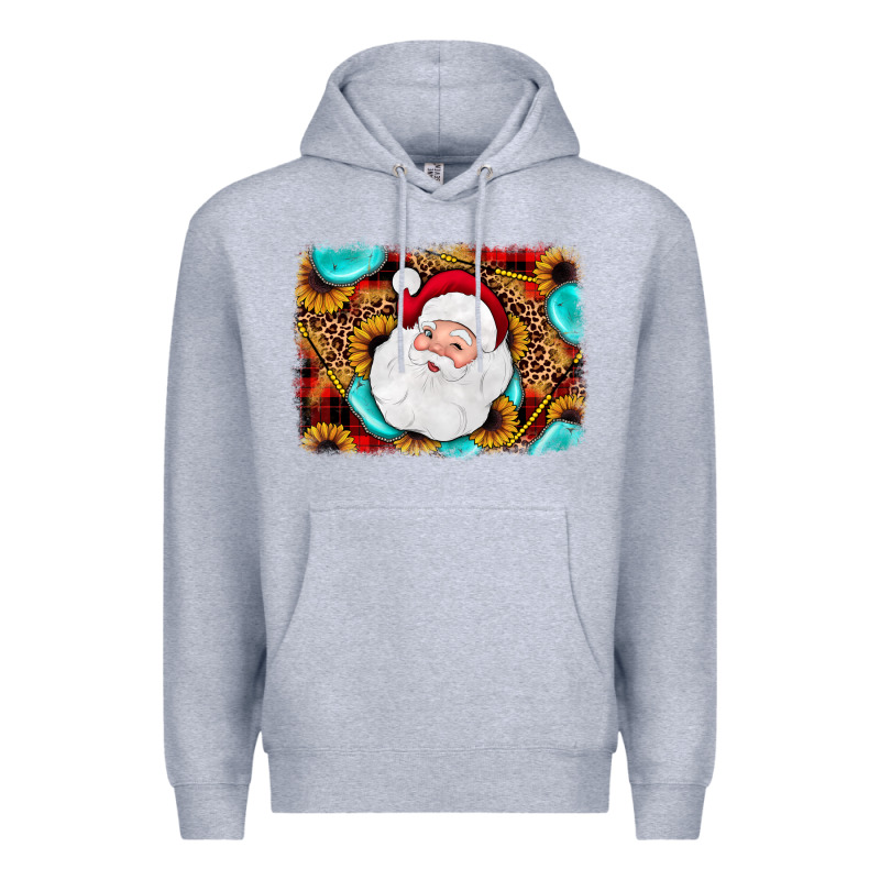 Santa Background Premium Hoodie by JahusDesignShop | Teevron