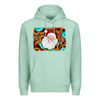 Seafoam santa background Premium Hoodie - JahusDesignShop