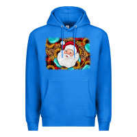 True Royal santa background Premium Hoodie - JahusDesignShop