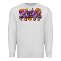 Dove Grey mini basketball Premium Sweatshirt - Zillion Design Studio