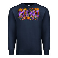 Navy mini basketball Premium Sweatshirt - Zillion Design Studio