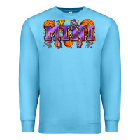 Ocean Blue mini basketball Premium Sweatshirt - Zillion Design Studio