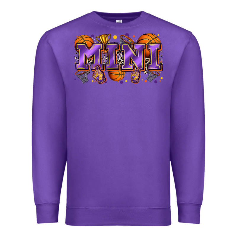 Mini Basketball Premium Sweatshirt by Zillion Design Studio | Teevron