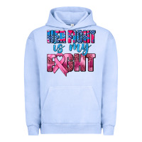 Pigment Grape Ice her fight is my fight Urban Hoodie - AdoDesignShop