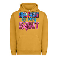 Pigment Peanut Butter her fight is my fight Urban Hoodie - AdoDesignShop