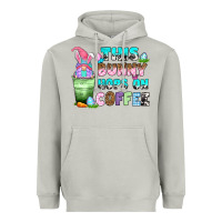 Moon Dust this bunny hops on coffee Heavyweight Hoodie - Zillion Design Studio