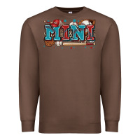 Chestnut mini baseball Premium Sweatshirt - Zillion Design Studio