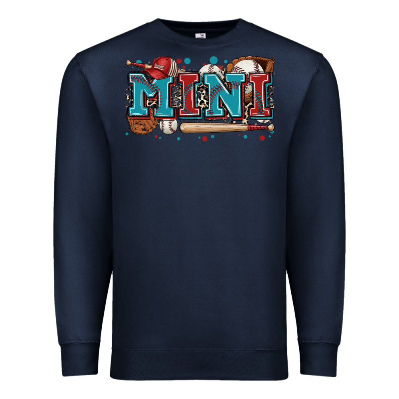 Mini Baseball Premium Sweatshirt by Zillion Design Studio | Teevron