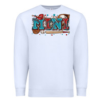 White mini baseball Premium Sweatshirt - Zillion Design Studio