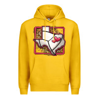 Lemon leopard volleyball texas map Premium Hoodie - Jasminsmagicworld