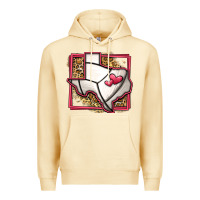 Pina Colada leopard volleyball texas map Premium Hoodie - Jasminsmagicworld