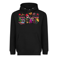 Black day of the dead Heavyweight Hoodie - texasbilliewilder