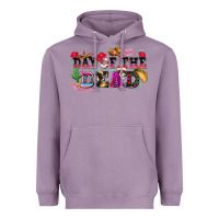 Lavender day of the dead Heavyweight Hoodie - texasbilliewilder