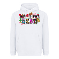 White day of the dead Heavyweight Hoodie - texasbilliewilder