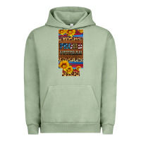 Pigment Oil Green proud veteran 12 oz slim can cooler Urban Hoodie - Artiststas
