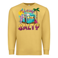 Antique Gold always salty with caravan Premium Sweatshirt - texasbilliewilder