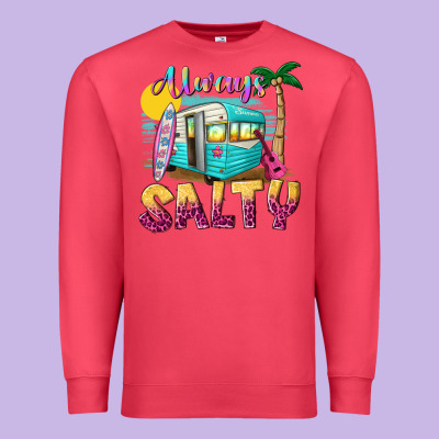 Always Salty With Caravan Premium Sweatshirt Designed By Texasbilliewilder